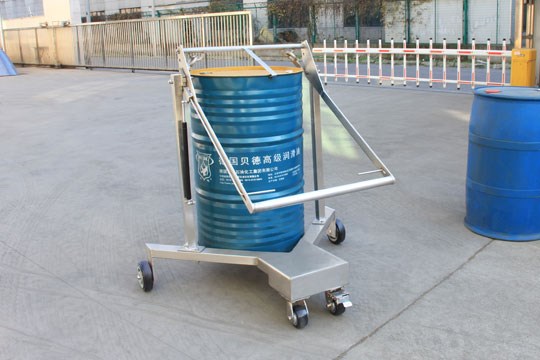 机械式油桶搬运车