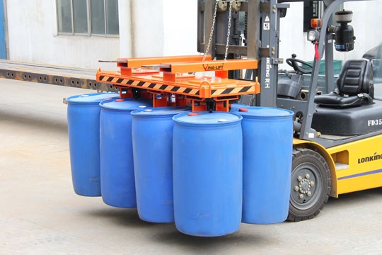 叉车行车吊车专用八油桶夹具