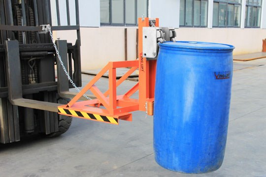重型双鹰嘴单桶叉车专用鹰嘴夹具