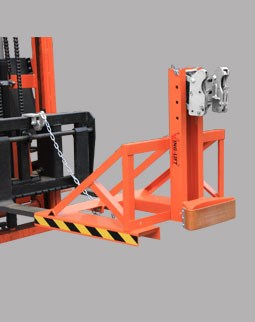 DG500D重型单桶双鹰嘴油桶夹具叉车专用属具
