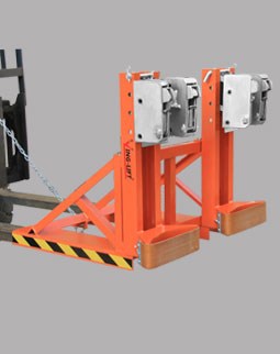 DG1000B叉车专用重型双鹰嘴油桶夹具