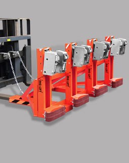 DG2000B叉车专用重型双鹰嘴油桶夹具