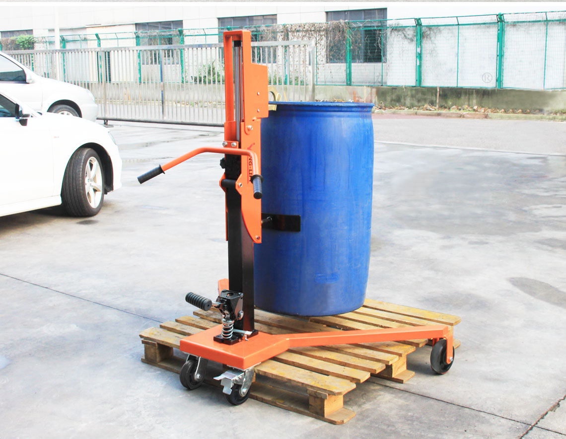 轻型液压油桶搬运车